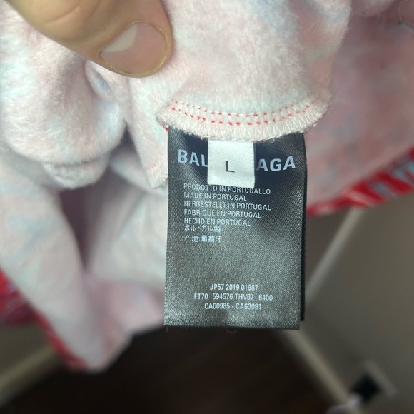 Balenciaga Eiffel Tower BB logo oversized hoodie - Picture 3 of 12